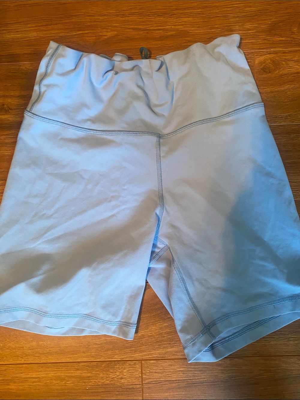 Tna Light Blue Bike Shorts